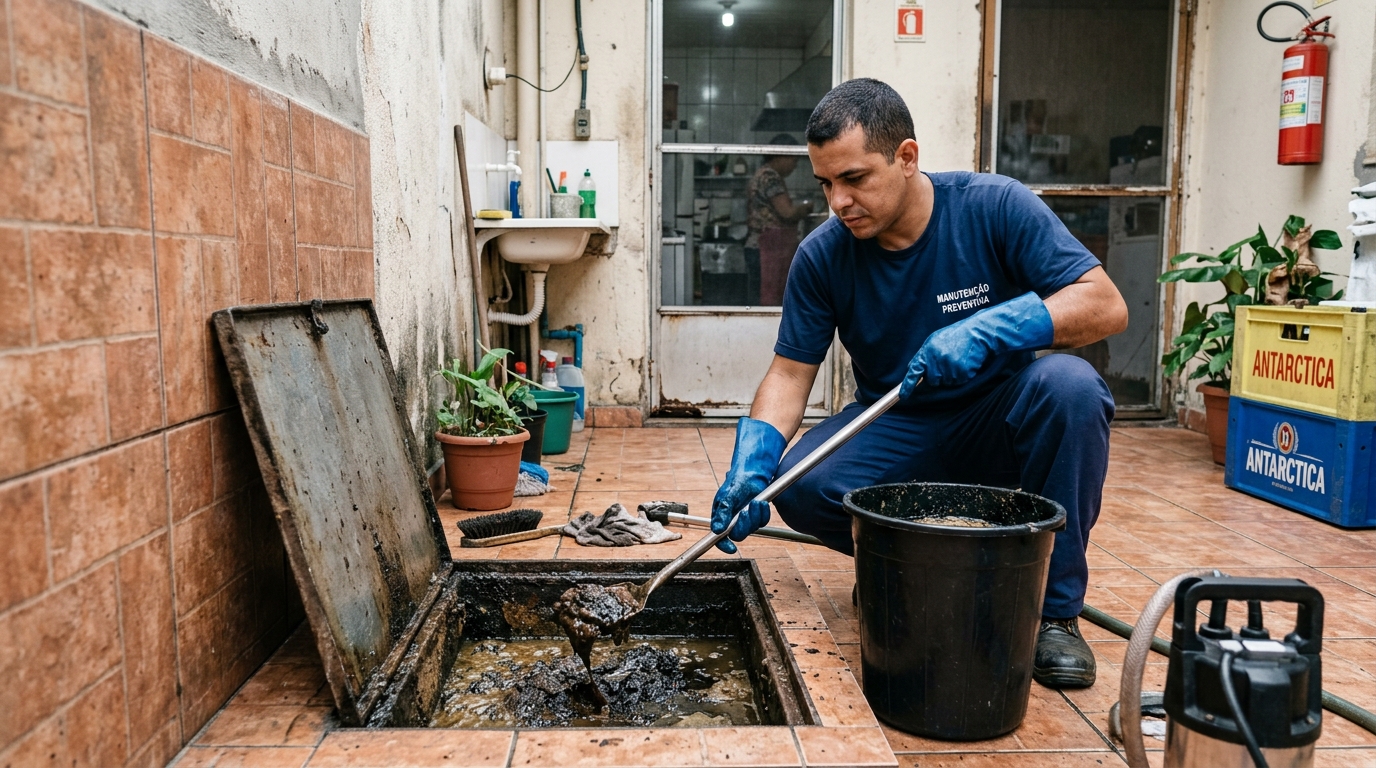 Limpeza de Caixa de Gordura perto de mim em Rio Claro‑SP
